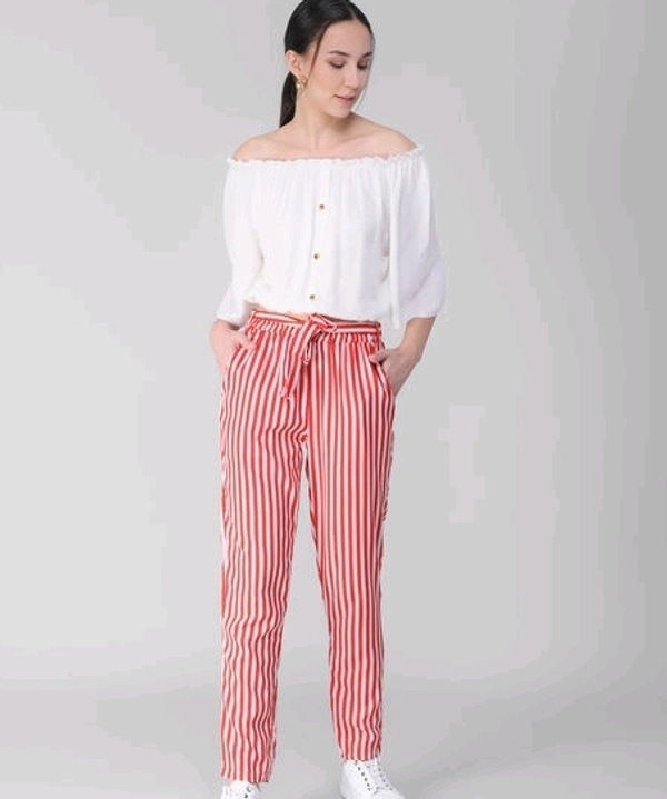 Attractive Top & Bottom Set - M (Top Bust Size: 38 in, Top Length Size: 27 in, Bottom Waist Size: 28 in, Bottom Length Size: 40 in