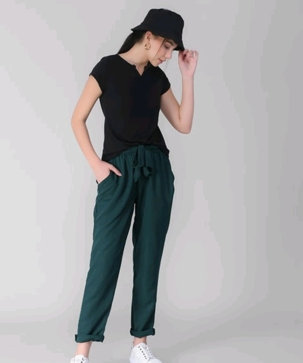 Attractive Top & Bottom Set - XL (Top Bust Size: 42 in, Top Length Size: 27 in, Bottom Waist Size: 28 in, Bottom Length Size: 40 i