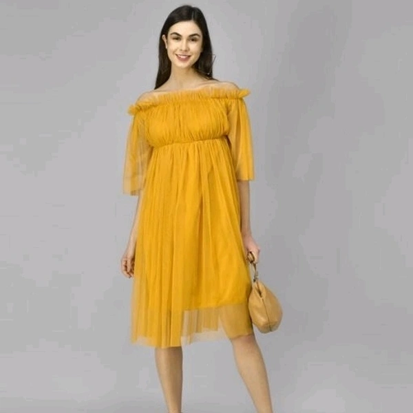 Stylish Feminine Women Dress - M