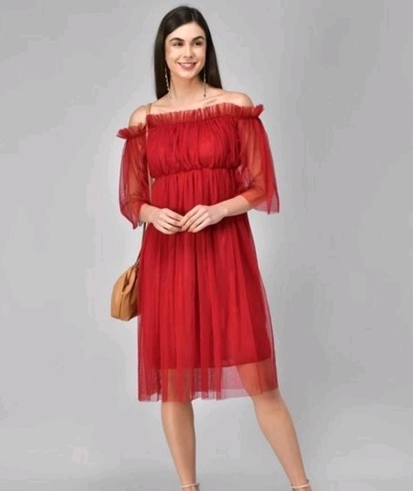 Stylish Feminine Women Dress - M