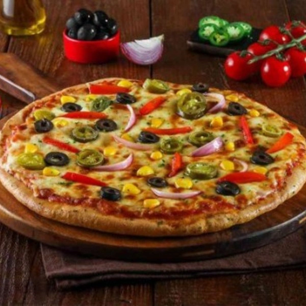 Garden Fresh Veggie Pizza - 9 Inch Pizza