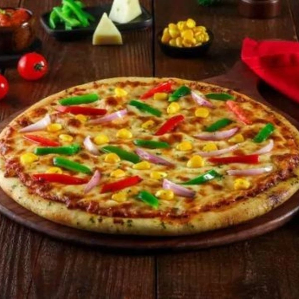 Corn Veggie Delight Pizza - 9 Inch Pizza