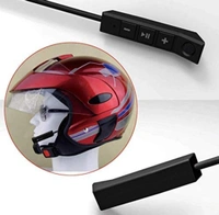 BSDDP Bluetooth for Helmet Over The Ear Headset with Mic (Black)