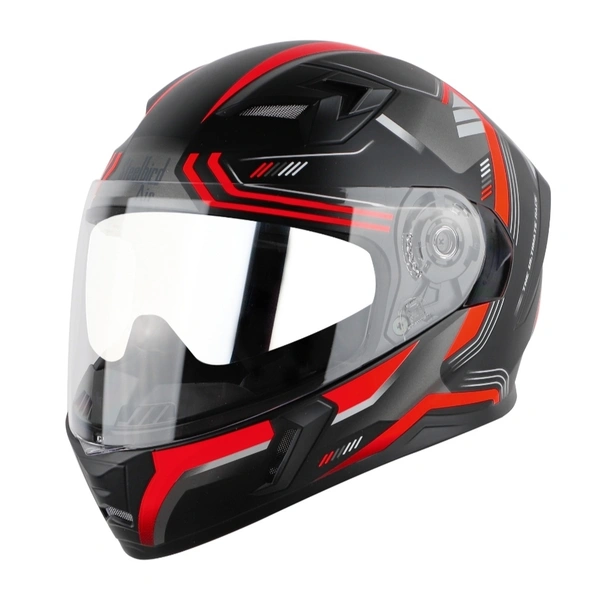 SBA-21 Ultimate Race Matte Black with Red (with Inner Sun Shield)