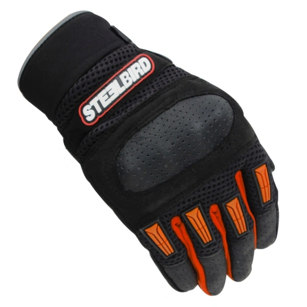 Riding Gloves Adventure A-1 Orange