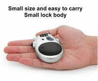 Helmet Lock for Bike Lock/Number Lock for Helmet/Extendable Cable Lock/Password Lock Telescopic Wire Rope (BLACK)