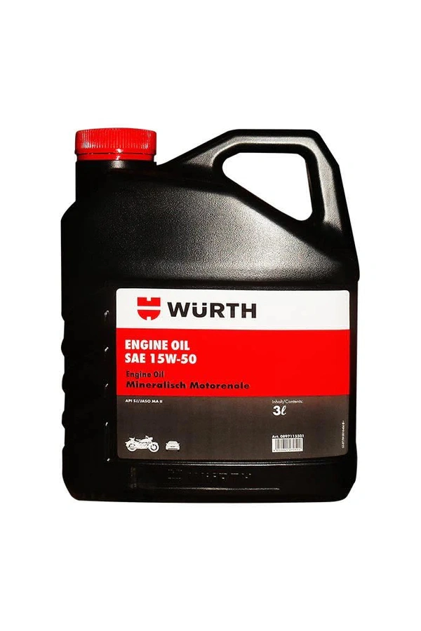 Wuerth Engine Oil 15W 50 (2.5Ltr)