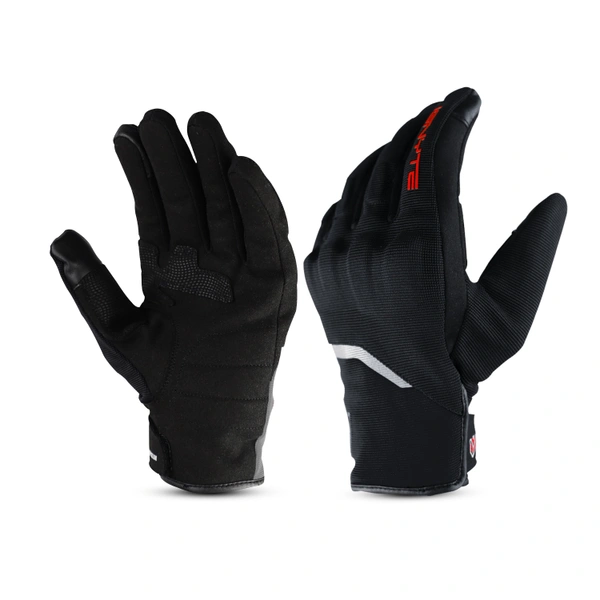 Aqua Black Waterproof Winter Riding Gloves