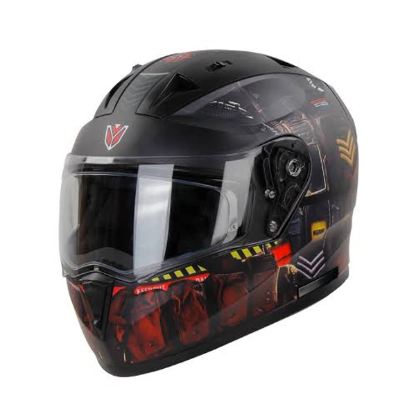 Ignyte IGN7 ECE 22.06 Special Forces Matt Dark Edition Black Helmet
