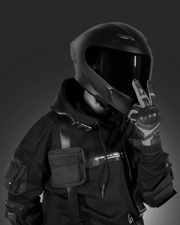 Steelbird SBA-11 ISS Tornado Matt Signature BLACK