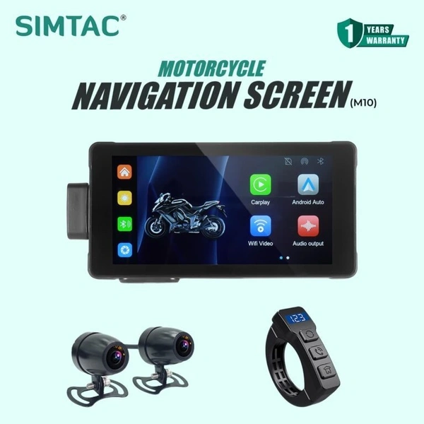 Simtac Motorcycle Navigation System – M10D