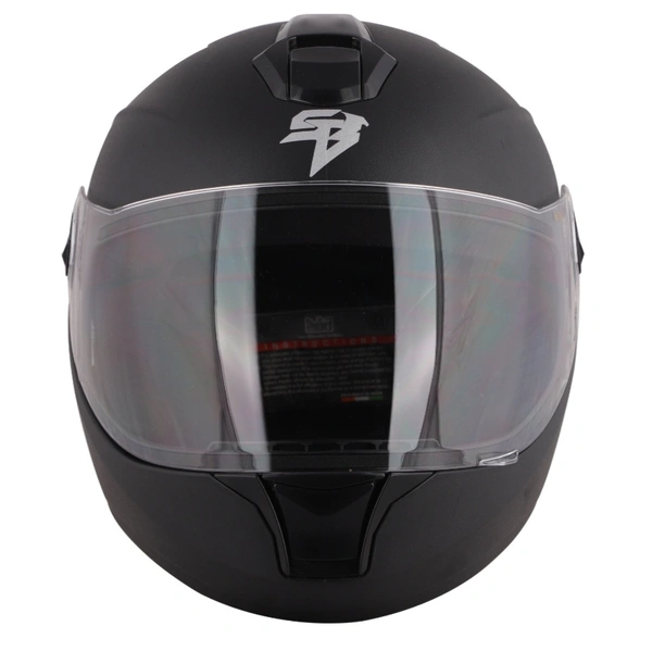 Steelbird SBH-11 ZOOM Plus Glossy Black - L