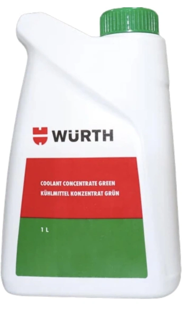 Wuerth Antifreeze Coolant Green Concentrate - 1L