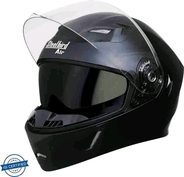 Steelbird SBA-21 ISS Air With Glossy Black