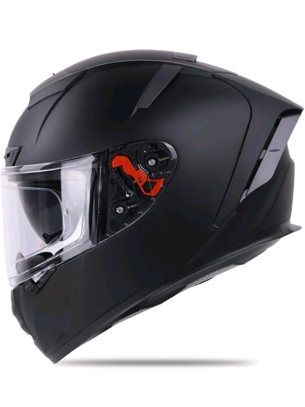 Ignyte IGN-4 ISI / DOT Certified Double Visor Full Face Helmet Outer Anti-Fog Clear Visor and Inner Smoke Sun Shield