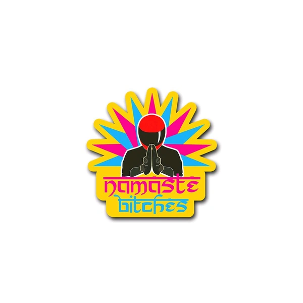 Sticker (Namaste Bitches) 