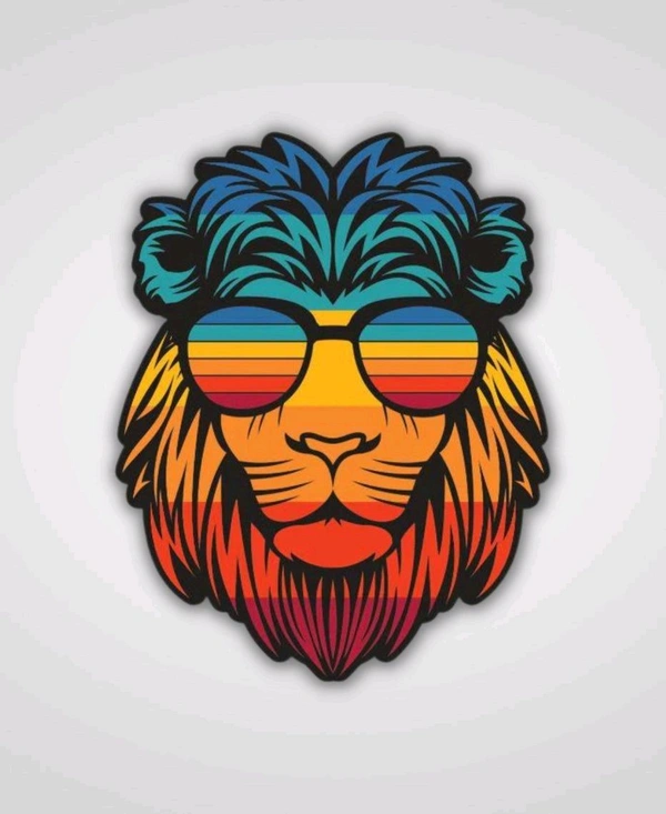 Sticker (Trippy Simba)