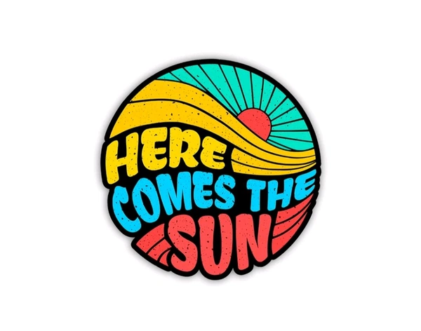 Sticker (Here Comes The Sun) 