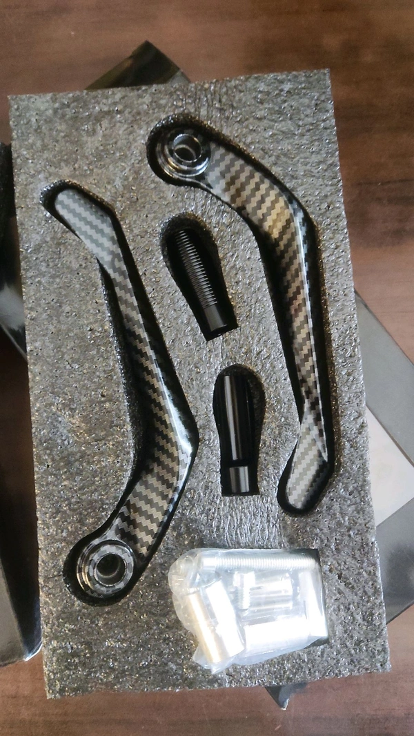 Universal Lever Guard Carbon Fibre Metal Finish (Black)