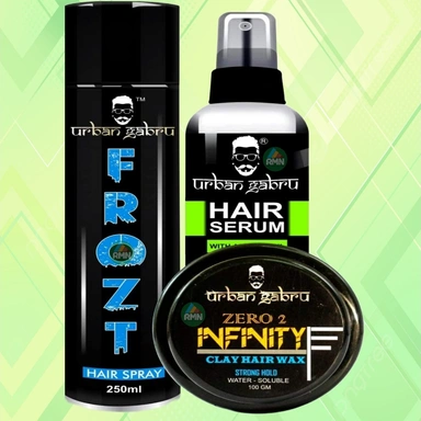 hair wax spray serum & gel