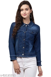 WOMEN DENIM JACKET RAF LOOK LIGHT BLUE - Nevy Blue, S-28