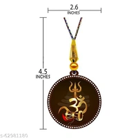 Om Shiva Divine Car Hanging and Wall Hanging | Best Trending Car Decor