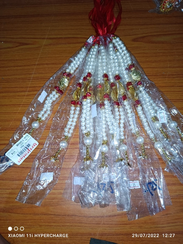 Murti Mala Colour Moti-MM51 - Red