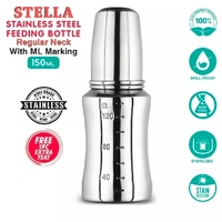 Budds Buddy Stella  Stainless Steel Feeding Bottle 180 ml