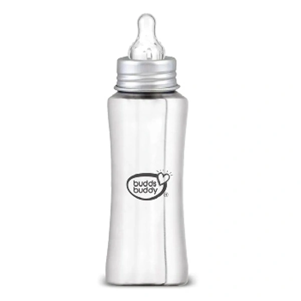 Budds Buddy Stella  Stainless Steel Feeding Bottle 210 ml