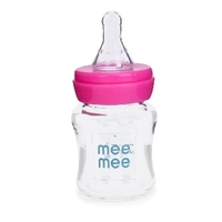 Mee Mee Premium Glass Feeding Bottle - 60ml