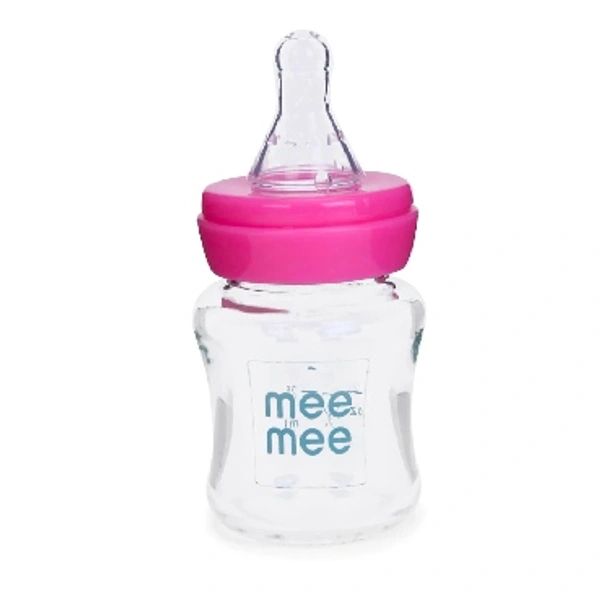 Mee Mee Premium Glass Feeding Bottle - 60ml