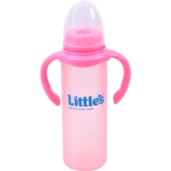 Little's Glass Spout Sipper With Twin Handle -240ml