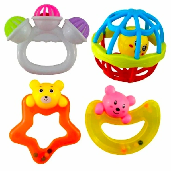 Ball Rattles Set Pack Of 8 Pcs
