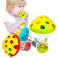 Mushroom Shaped Rattle - Multicolor