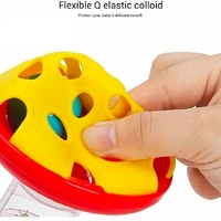 Mushroom Shaped Rattle - Multicolor