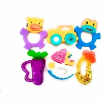Baby Playser Rattle Set Pack Of 6 - Multicolor