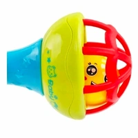 Dumbell Rattle Toy Single Set - Multicolor