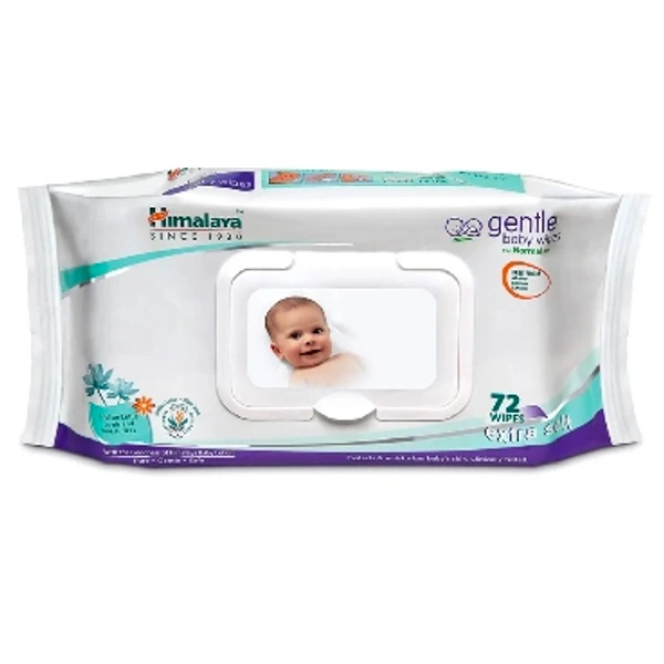 Himalaya Harbal General Baby Wipes - 72 Pieces
