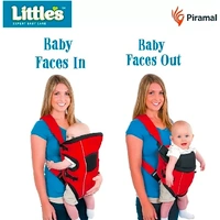 Little's Deluxe Baby Carrier 2 In1 - Red