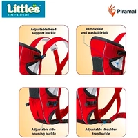 Little's Deluxe Baby Carrier 2 In1 - Red