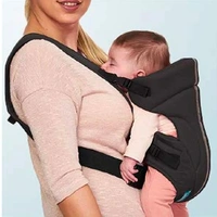 U-grow Three Way Baby Carrier Soft & Comfortable - black