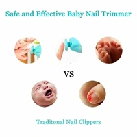 Electric Easy Safe Nail Clipper Trimmer Set