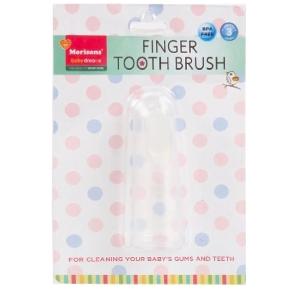 Morisons Baby Dreams - Finger Toothbrush Silicone