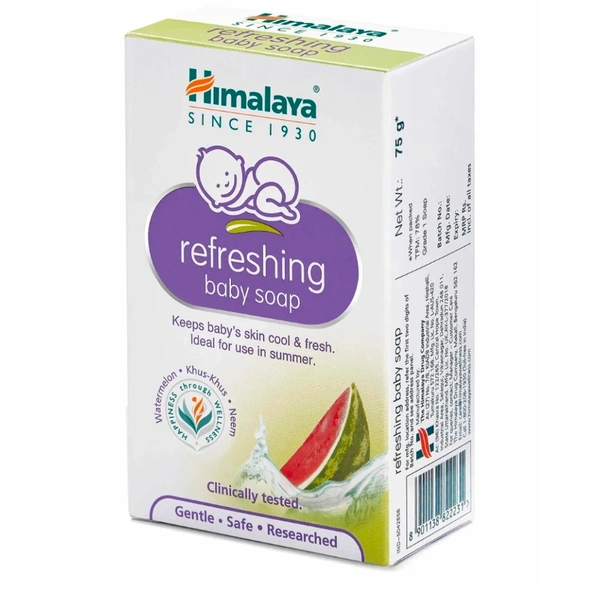 Himalaya Harbal Refreshing Baby Soap - 75 gm