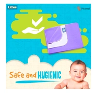 Little's Easy Day Bed Protector Sheet - Purple, Small