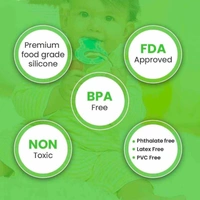 Glass Feeding Bottle With Silicone Cover - Pink, 80 ml
