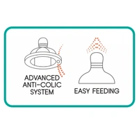 Budds Buddy RIO Stainless Steel Feeding Bottle 180 ml - Green, 180 ml