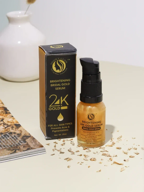 Snowy Glow 24k Gold Serum - 