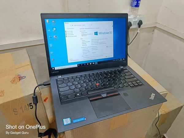 *👇💯% INDIAN 💯%*💻Lenovo T470s model**💻core i5 6th generation**💻8Gb DDR4 Ram**💻256gb m.2**💻 Camera**💻adapter**💻Slimmest & light weight *Excellent Computers_MUMBAI* - Black , 14.0 " Inch