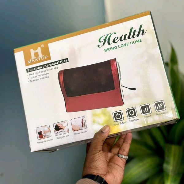 New Massage Pillow with 3 Modes| Deep Tissue Massager for Cervical Shoulder, Neck and Back Pain Relief